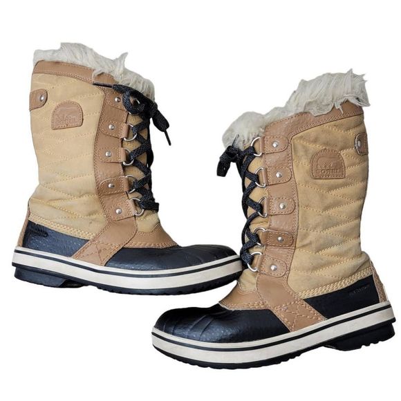 Sorel KIDS Tofino II Little Kid Waterproof Curry/Elk US Sz 3 - Picture 6 of 10